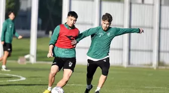 Bursaspor'da Düzcespor maçı hazırlıkları devam ediyor