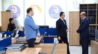 Kayapınar Kaymakamı Karaman Tapu ve Kadastro 7. Bölge Müdürlüğünü ziyaret etti