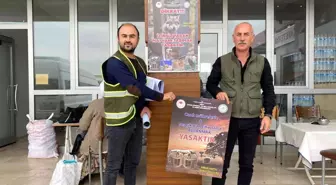 Siirt'te yaban hayatının korunması için afişler asıldı