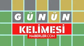 Wordle günün kelimesi nedir? (5, 6, 7 harfli) 3 Kasım Wordle Türkçe - İngilizce bugünkü kelime ne? Wordle İngilizce günün kelimesi ne?