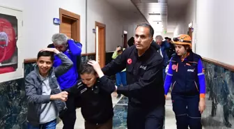 Gaziantep, Kilis ve Şanlıurfa'da Diyanet'e bağlı kurumlarda deprem tatbikatı yapıldı