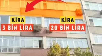 Aynı apartmanda iki ev, birinin kirası 3 bin TL diğerininki 20 bin! Nedeni çok basit