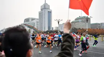 Çin'de 2022 Beijing Maratonu Düzenlendi