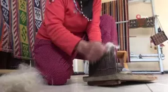 Tunceli'nin kültürel eserlerinden 'cacim', 76 yaşındaki Zerican ninenin elinde hayat buluyor