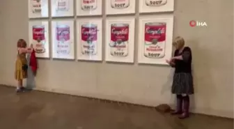 Avustralya'da ünlü ressam Warhol'un eseri çevrecilerin hedefi oldu