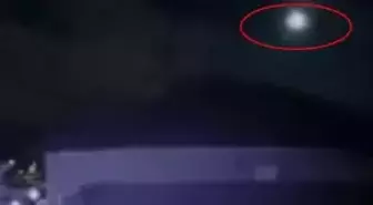 ABD'de bir çiftlik evine meteor düştü! O anlar kameralara yansıdı