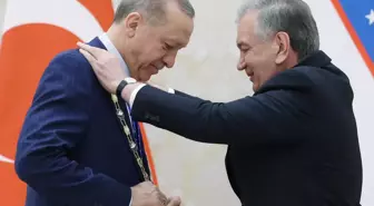 SEMERKANT - Mirziyoyev: '(Cumhurbaşkanı Erdoğan'a) Hepimiz size dünya çapında itiraf edilen büyük devlet ve siyaset adamı olarak hürmet ediyoruz'