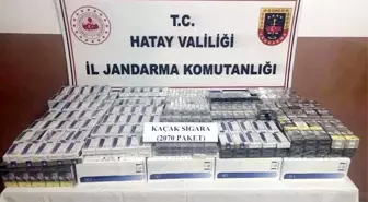 Hatay'da kaçak sigara operasyonu