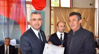 Muhtarlar başarı belgelerini aldı