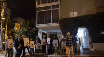 Tel Aviv'de Mısırlı aktivist Abdulfettah'a destek gösterisi