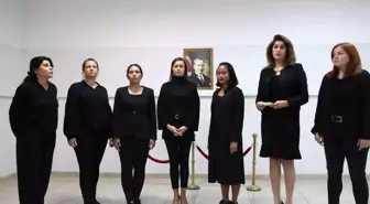 Yerleşik yabancı kursiyerler 7 dilde Atatürk'ü andı