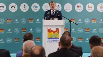 Zeytinburnu Spor Merkezi'nin temeli Bakan Kasapoğlu'nun katılımıyla atıldı
