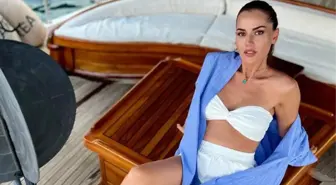 6 aylık hamile Fahriye Evcen, karnı burnunda pozunu paylaştı