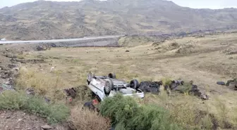 Otomobil şarampole devrildi: 7 yaralı