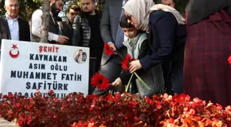 Şehit Kaymakam Safitürk, vefatının 6'ncı yıl dönümünde kabri başında anıldı