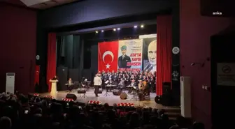 Aydın Büyükşehir Belediyesi Ata'ya saygı konseri düzenledi