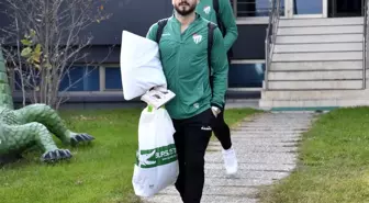 Bursaspor, İzmir'e hareket etti