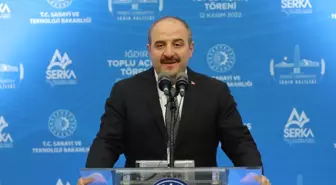 Sanayi ve Teknoloji Bakanı Varank, Iğdır'da fabrikaların toplu açılışında konuştu Açıklaması