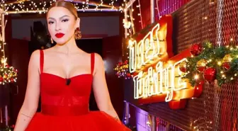 Hadise özüne döndü! Kasığına kadar yırtmaçlı elbiseyle sahneye çıktı, bir de bacağındaki detayı görün