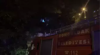 ZONGULDAK - Çıkan ev yangınında bir kişi öldü