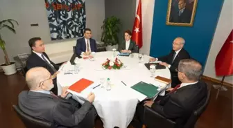 DEVA Partisi ev sahipliğinde gerçekleşen altılı masa toplantısı sona erdi