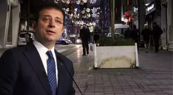 İmamoğlu, saldırı sonrası İstiklal Caddesi'ndeki bankların sökülmesine tepki gösterdi: Saksılara suç bulmak değil de saksıları çalıştırmak lazım