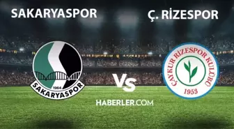 Sakaryaspor- Rizespor maçı ne zaman, saat kaçta? Sakaryaspor- Rizespor maçı hangi kanalda? Sakaryaspor- Rizespor maçı nereden izlenir?