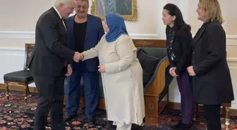Alman Cumhurbaşkanı Mölln saldırısında yakınlarını kaybeden Arslan ailesini kabul etti