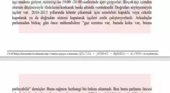 Amasra Maden Faciası Soruşturması… Maden İşçisinin Savcılık İfadesi: 'Burası Patlayabilir' Demişlerdi, Buna Rağmen Önlem Alınmadı