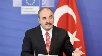 Sanayi ve Teknoloji Bakanı Mustafa Varank Brüksel'de