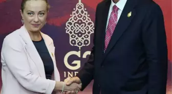 Cumhurbaşkanı Erdoğan, İtalya Başbakanı Meloni ile görüştü