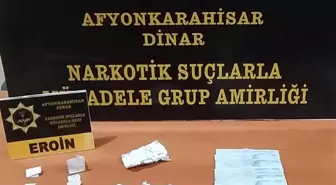Üzerinde eroinle yakalandı