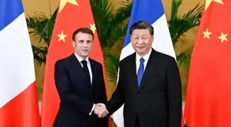 Xi, Fransa Cumhurbaşkanı Macron ile Görüştü