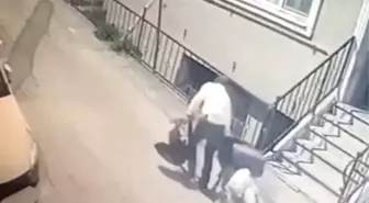 Binadaki tüm ayakkabıları pazar arabasına doldurup böyle kaçtı