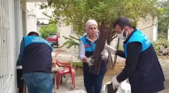 Kadirli'de yaşlı, hasta ve kimsesizlerin evleri 'kışa hazırlanıyor'