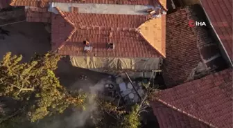Balıkesir'de imece usulü kış hazırlıkları devam ediyor