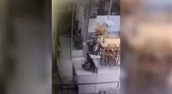 Bodrum'da restorandaki hırsızlık anı güvenlik kamerasınca kaydedildi