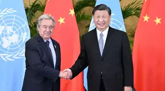 Xi, BM Genel Sekreteri Guterres ile Biraraya Geldi