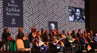 '56. Uluslararası Konya Aşıklar Bayramı' sona erdi