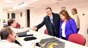 Konuk milletvekilleri proje merkezlerini inceledi
