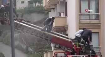 Zonguldak'ta yangın paniği: Öğrenciler böyle kurtarıldı