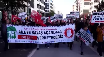 'Ailen Saldırı Altında, Harekete Geç' yürüyüşü yapıldı