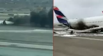 Havaalanına inen uçak kamyonu biçti: 2 kişi öldü