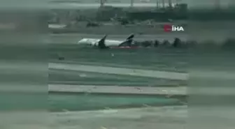 Peru'da pistte ilerleyen yolcu uçağı itfaiye aracıyla çarpıştı: 2 ölü