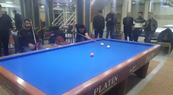 Şırnak'ta Bölgesel Bilardo Turnuvası başladı