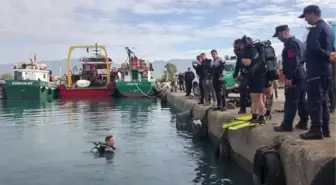 Su altında ve kıyıda temizlik yapıldı