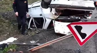 Zonguldak'ta trafik kazası: 1 ölü, 3 yaralı