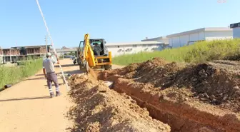 Antalya Büyükşehir'den Manavgat'ta Kanalizasyon İmalatı