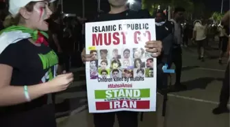 İranlı taraftarların protestosu, 2022 Dünya Kupası'nda da devam etti