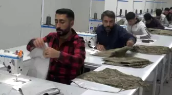 Kadın girişimci devlet desteğiyle tekstil atölyesini kurdu